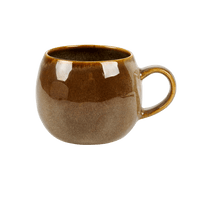 COZY Mug brown H 11 cm - Ø 8.5 cm - best price from Maltashopper.com CS673148