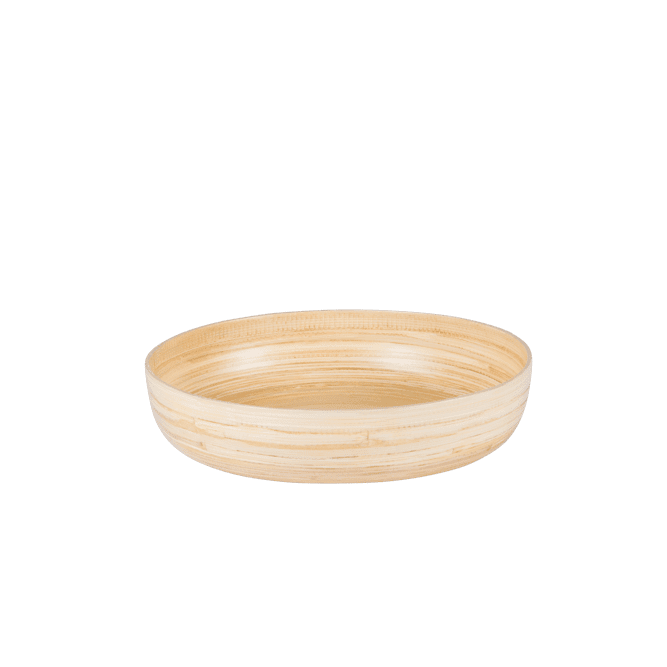 Casa PAMBOE Natural salad bowl H 7 cm - Ø 30 cm