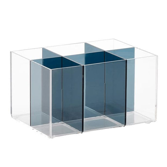 LUXACRYL Transparent organizer H 10.5 x W 18 x D 12.5 cm - best price from Maltashopper.com CS647465