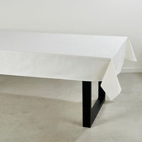 UNILINE Antique white tablecloth W 138 x L 200 cm - best price from Maltashopper.com CS615790