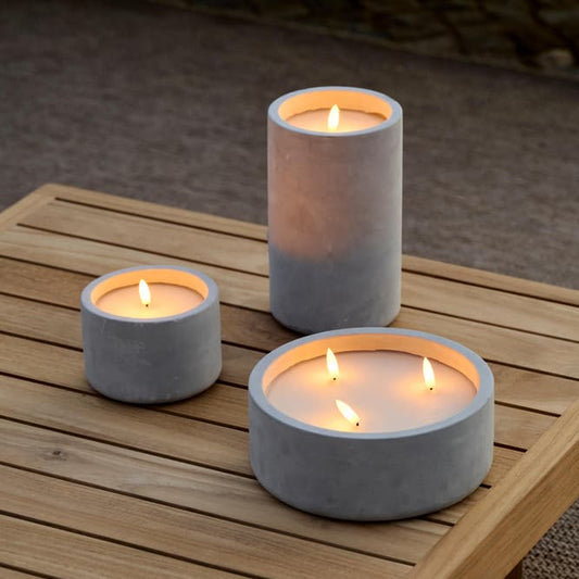 FUEGO Solar LED candle light grey - best price from Maltashopper.com CS690298