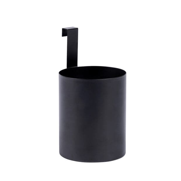 MODULAR Black container H 18.5 cm - Ø 10 cm - best price from Maltashopper.com CS634088