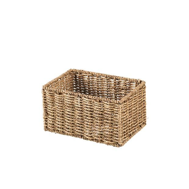 SEAGRASS Drawer basket S natural H 13 x W 17 x D 25 cm