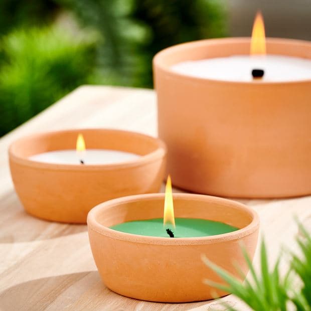 CITRONELLA TERRACOTTA DISH 2CO - best price from Maltashopper.com CS632415