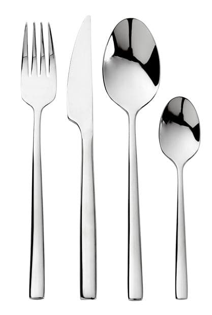 LONDON Silver plated 24-piece cutlery - best price from Maltashopper.com CS632940