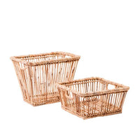 LIANO Natural basket H 16 x W 31 x D 31 cm - best price from Maltashopper.com CS648312