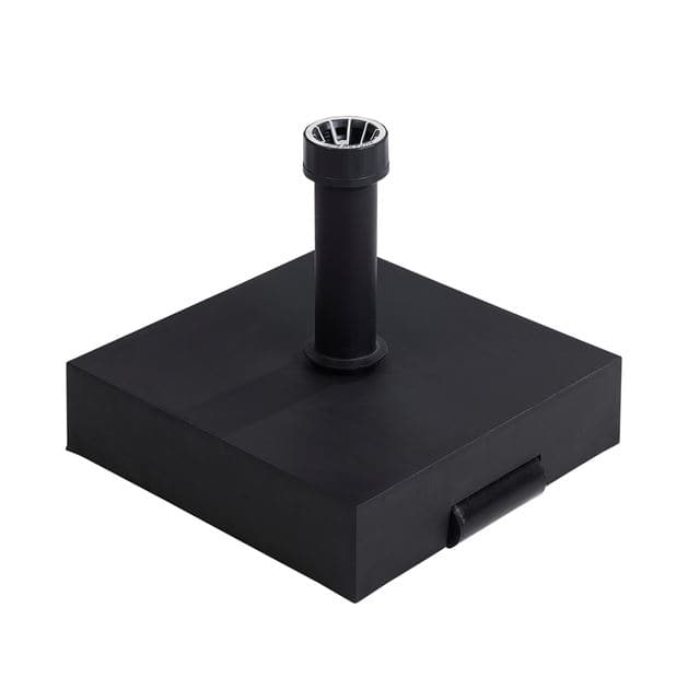 GIGANTO Base for black umbrella H 11 x W 40 x L 40 cm - best price from Maltashopper.com CS672378