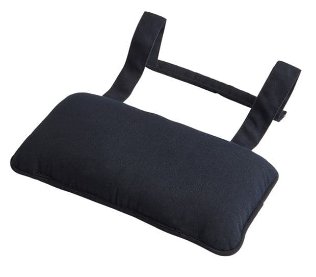 AZUR Black headrest garden cushion W 15 x L 30 cm - best price from Maltashopper.com CS654689