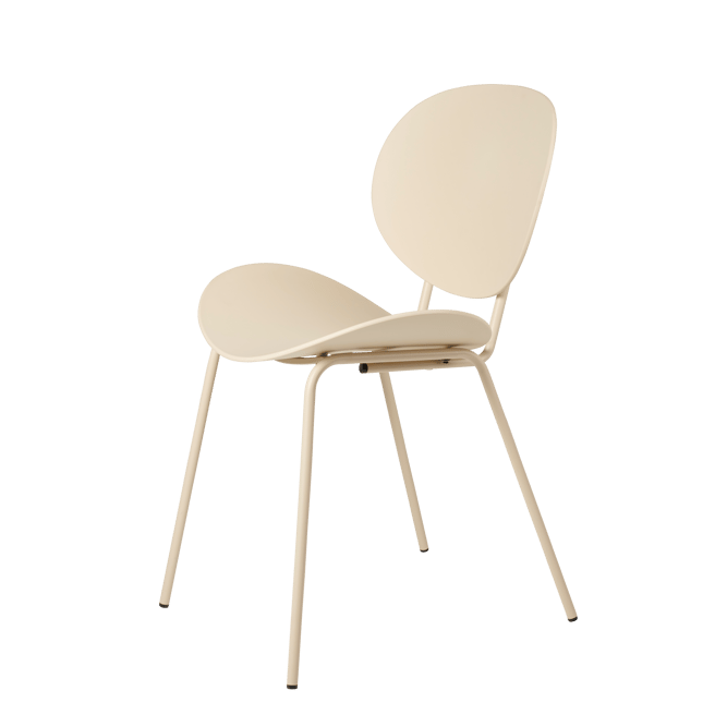 Casa FINN Beige table chair, H 81 x W 52 x D 50 cm