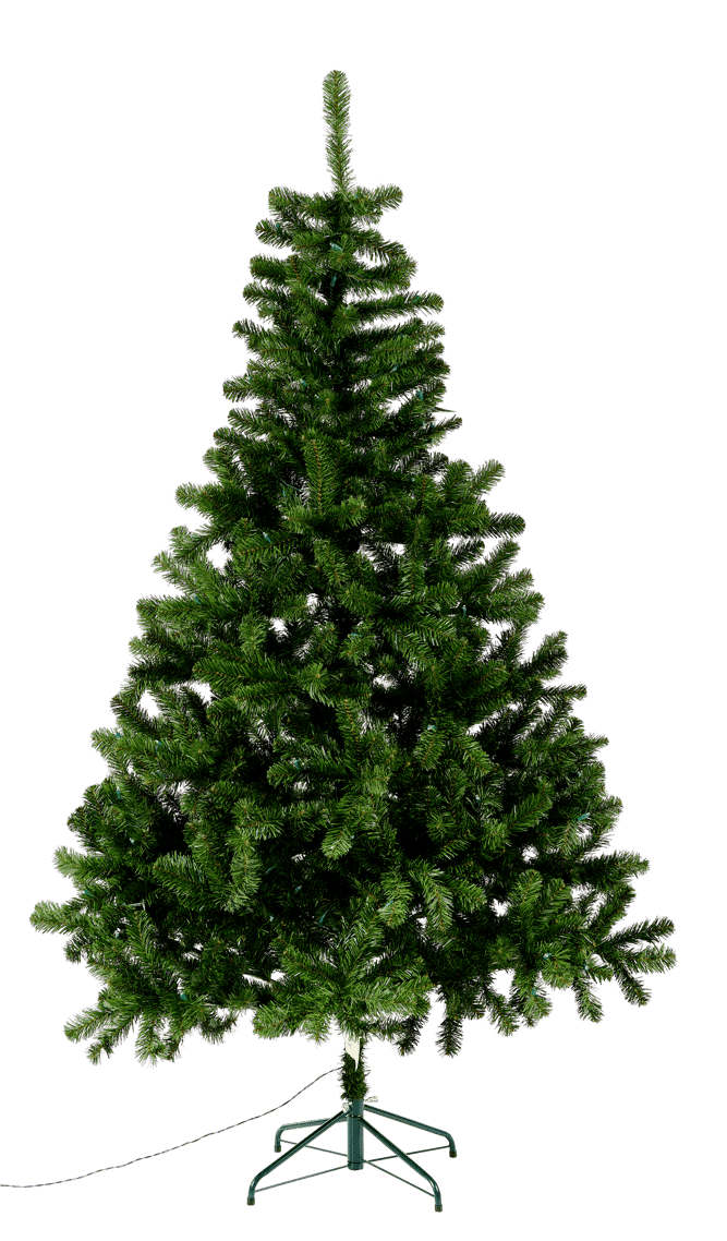 LUMINO Christmas tree with green led lights H 215 cm - Ø 127 cm