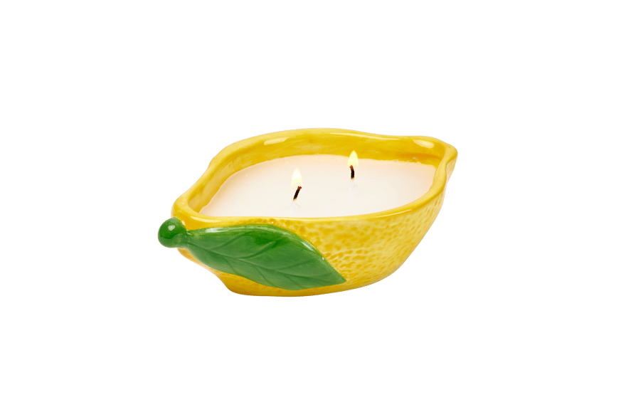 CITRONELLA Lemon candle yellow - best price from Maltashopper.com CS680428