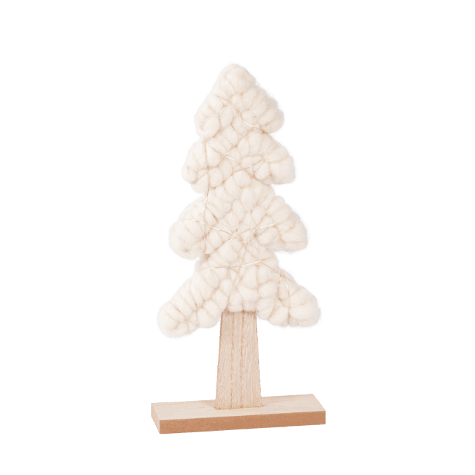 Casa SKY Decorative tree with 25 natural led lights H 38.5 x W 18 x D 6 cm