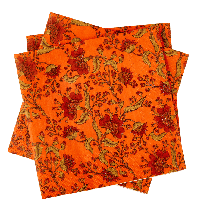 SARI Set of 20 paper napkins in various colors W 33 x L 33 cm - best price from Maltashopper.com CS677726