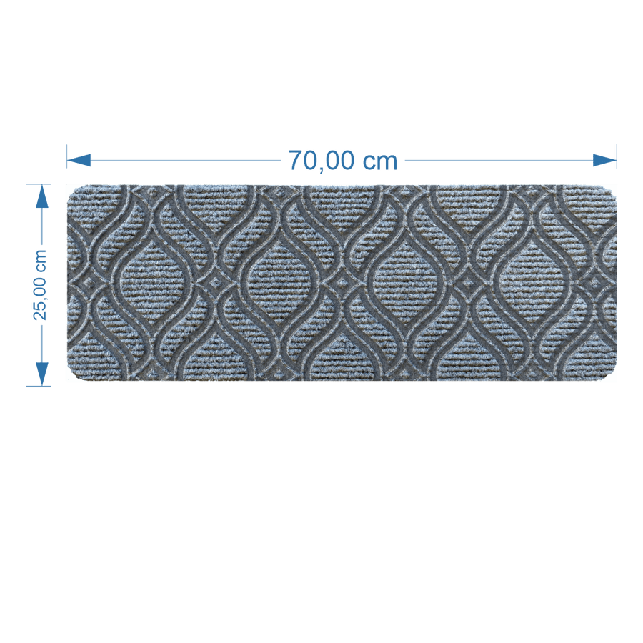 Bricocenter DERBY MATTRESS DRYER LOZENGES GREY 25X70 CM POLYPROPYLENE