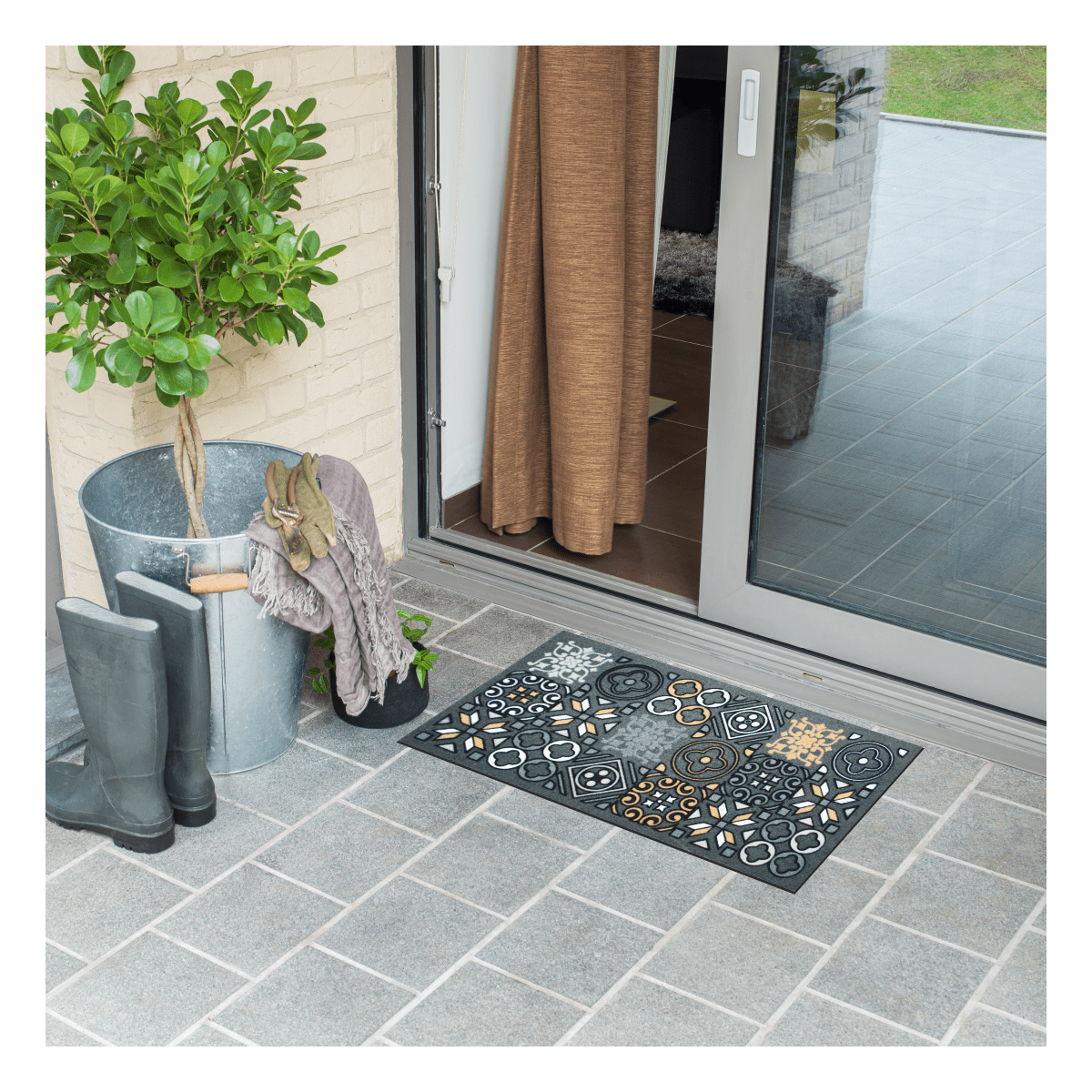 Bricocenter FLOMAT DOORMAT 40X70 CM RUBBER