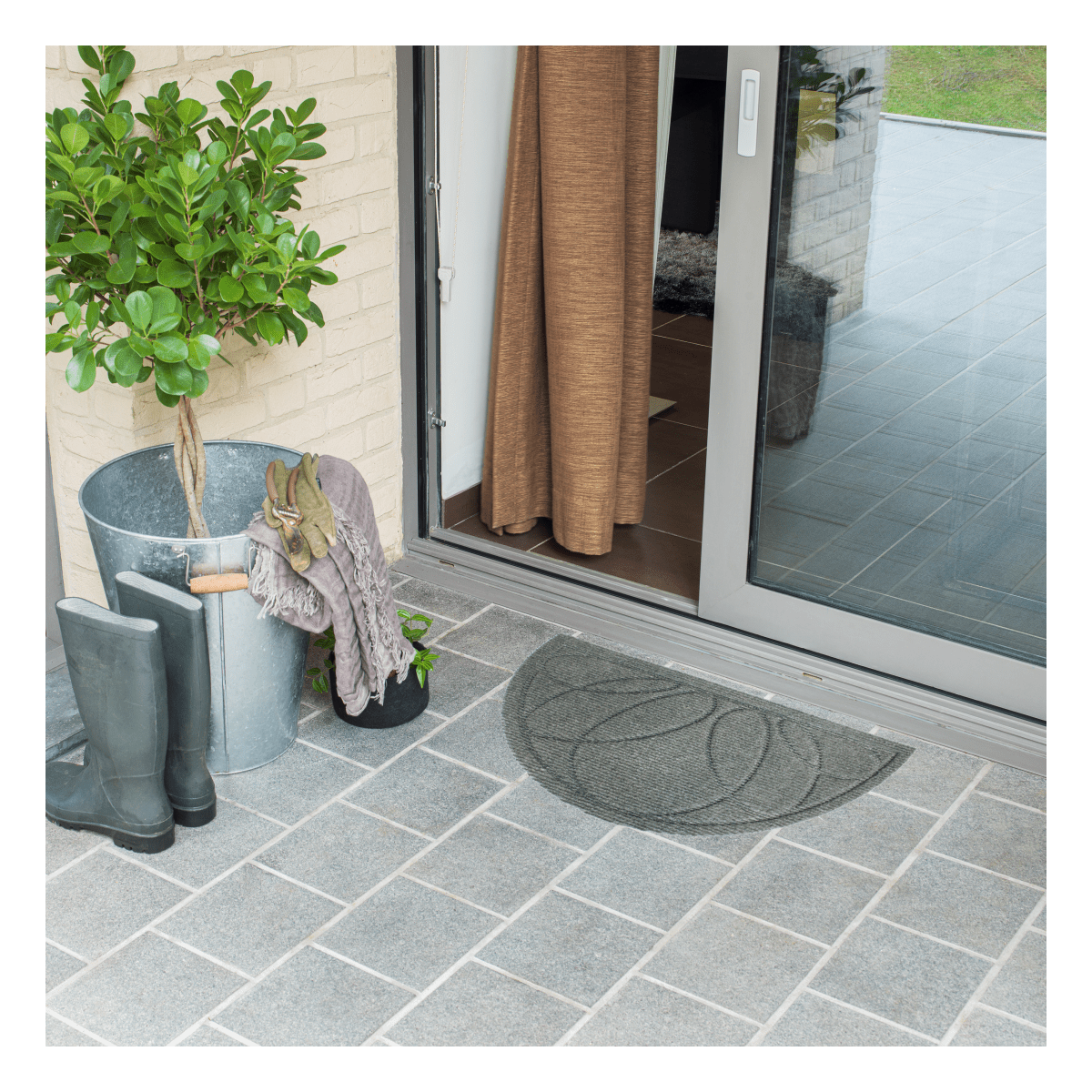 Bricocenter DERBY HALF-MOON MATTRESS DRYER GREY 40X75 CM POLYPROPYLENE