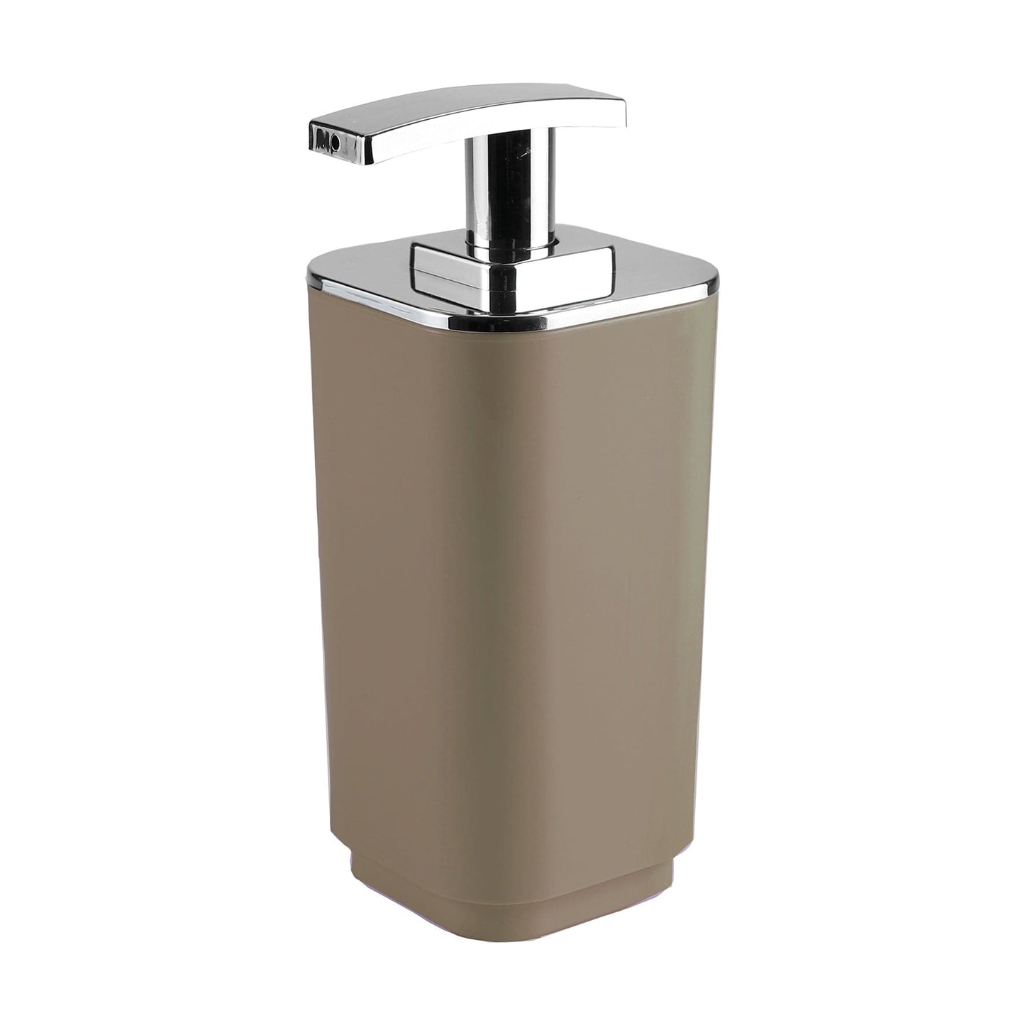 Bricocenter COUNTERTOP SOAP DISPENSER DOVE GREY PLASTIC-SQUARE