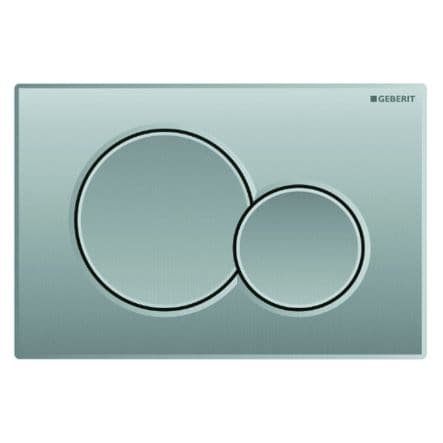 PLATE CHROME 2 BUTTONS FOR GEBERIT SIGMA WC CASSETTE - best price from Maltashopper.com BR430660095