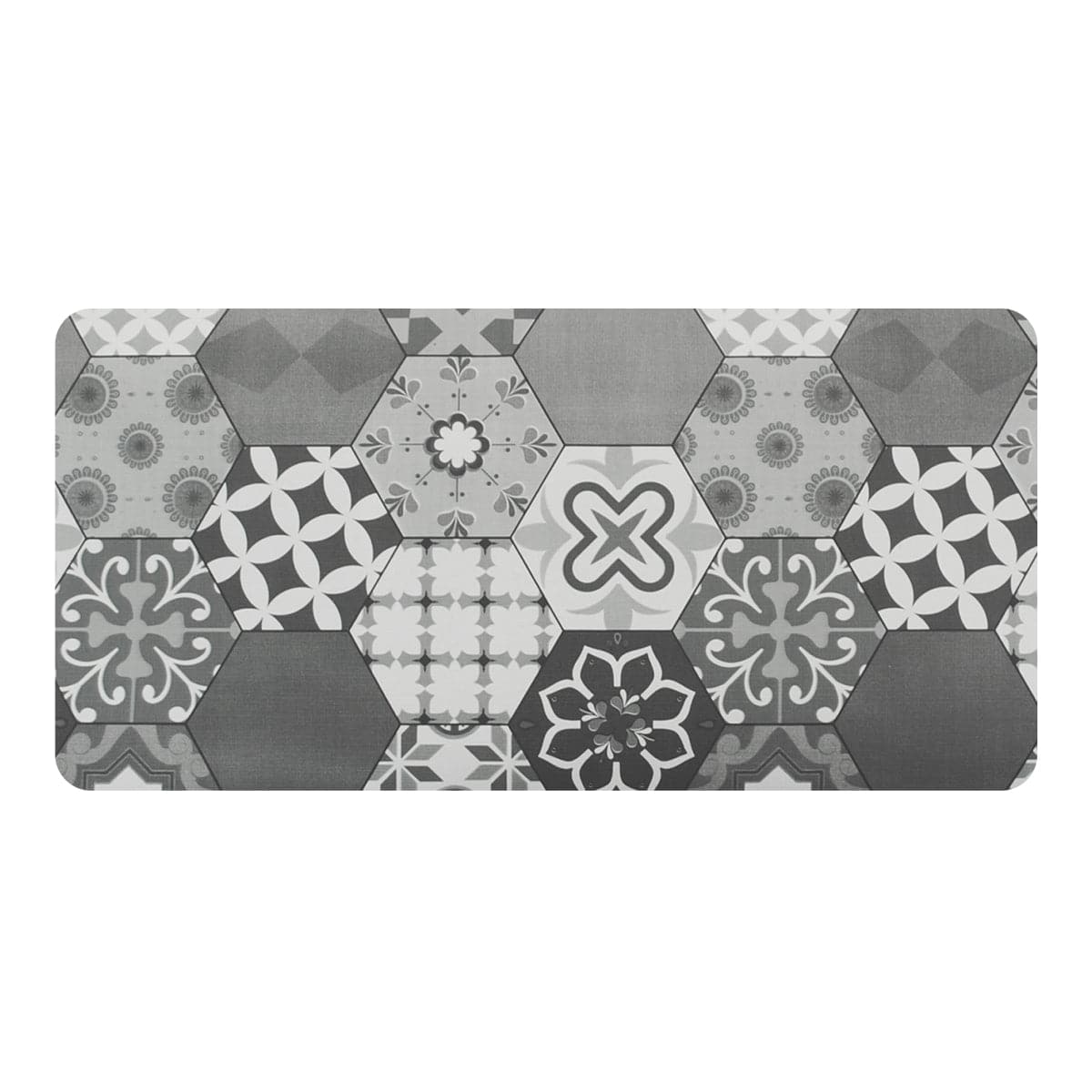 FLOOR TILE MAT 50X130CM PVC