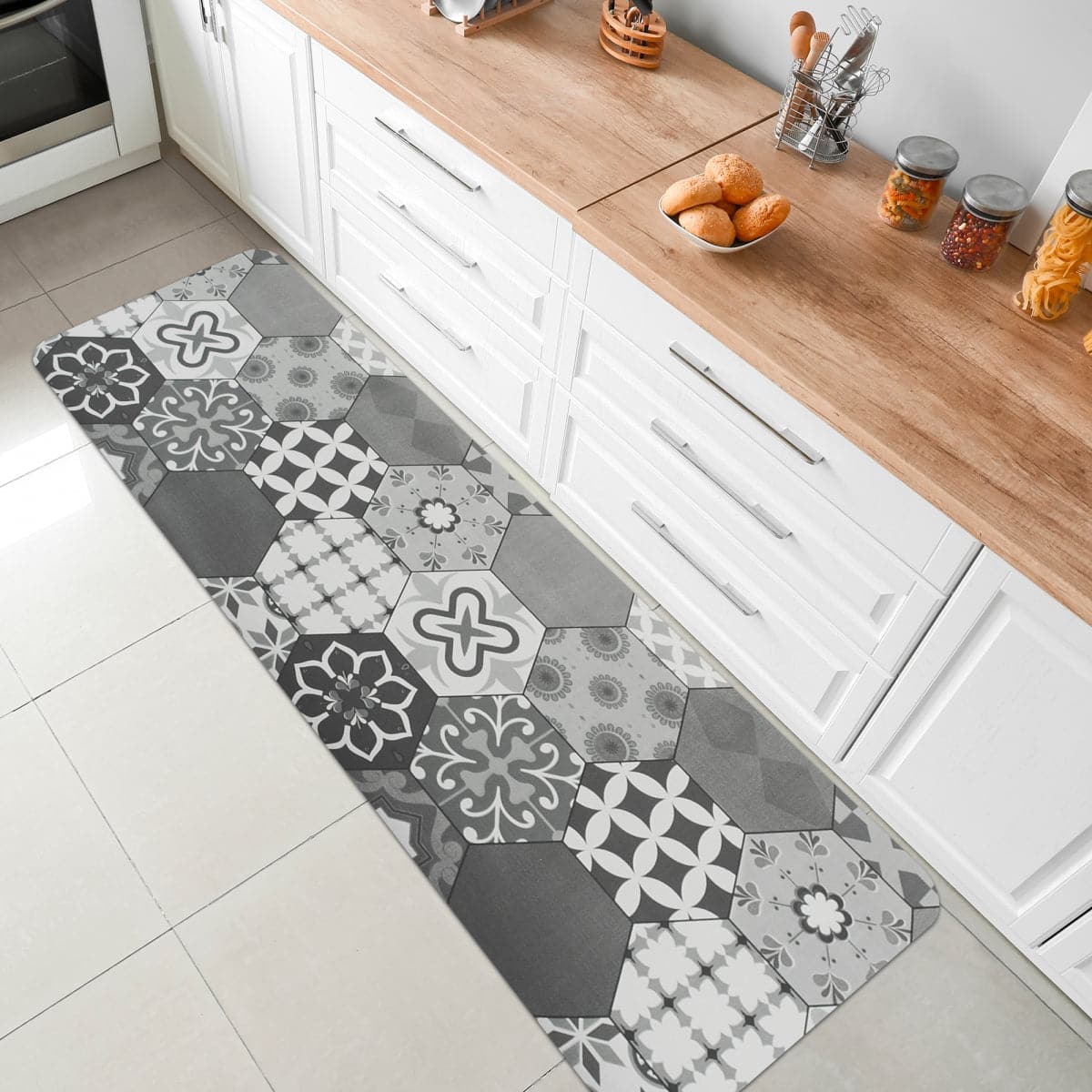 FLOOR MAT TILES 50X230CM PVC