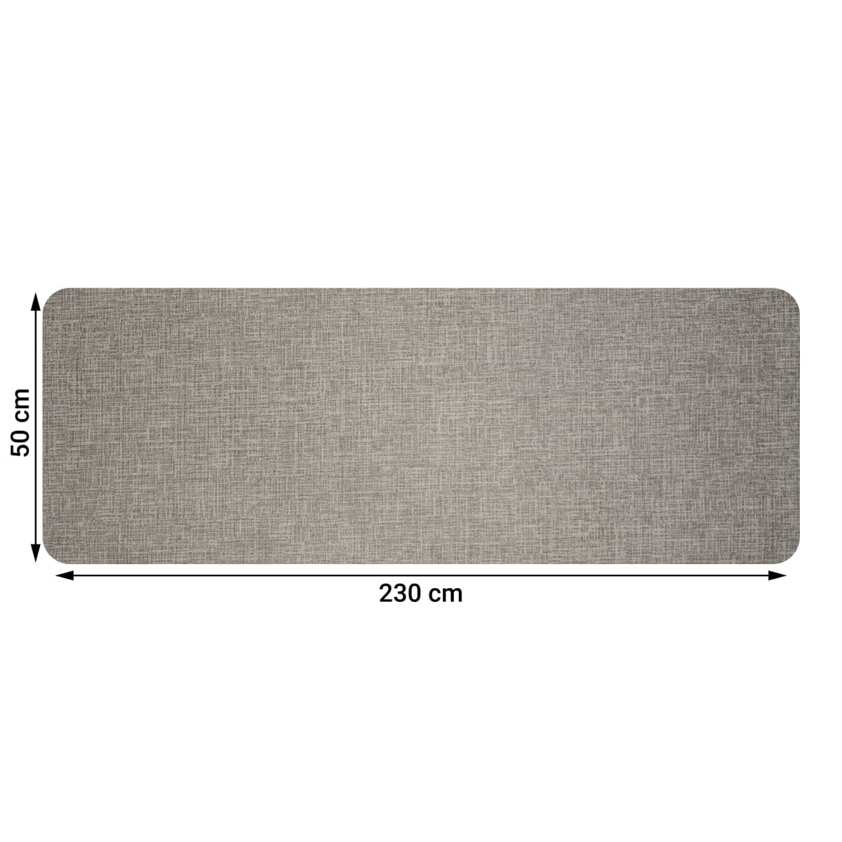 MAT DANA GREY 50X230CM