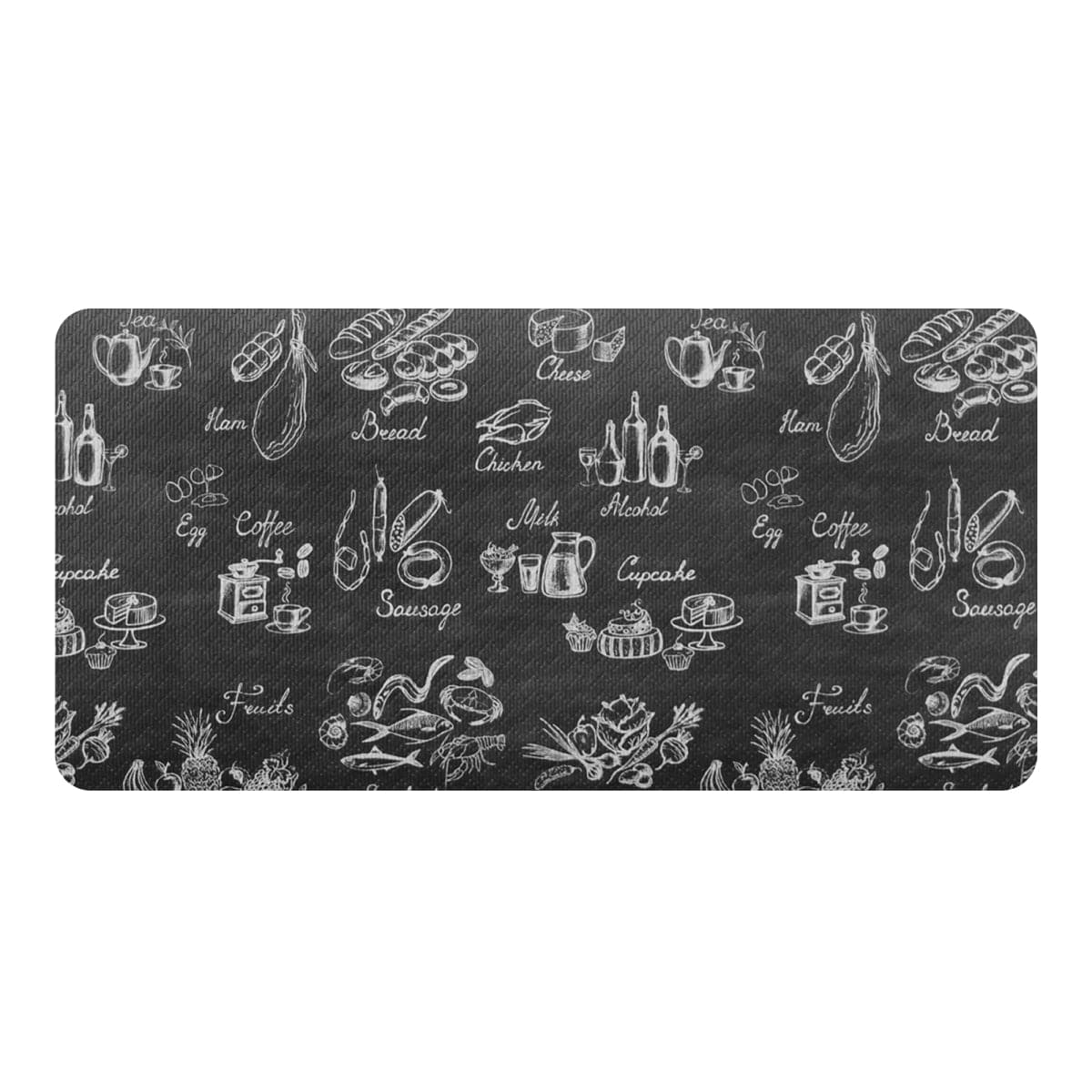 FULL BLACKBOARD MAT 55X130CM PVC