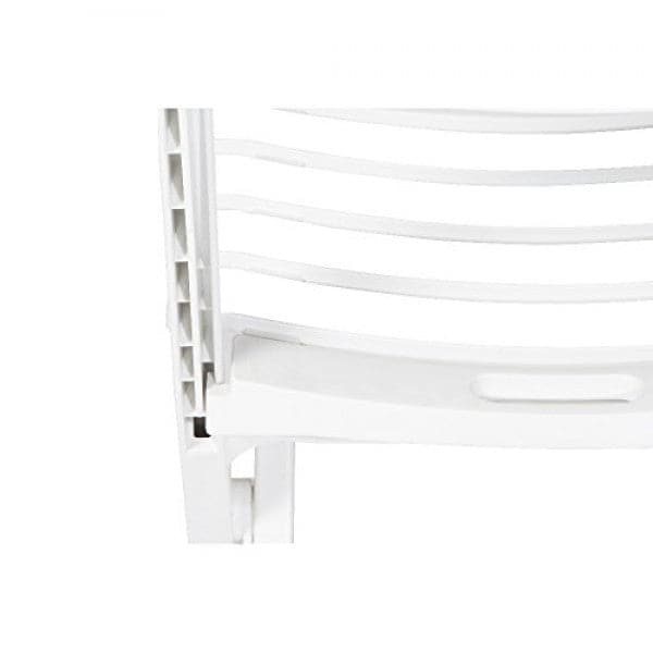Bricocenter BIRKI WHITE FOLDING RESIN CHAIR