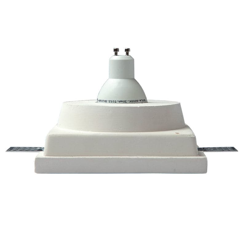 14x14CM GU10=49W IP20 WHITE CHESS FLOOR LIGHT