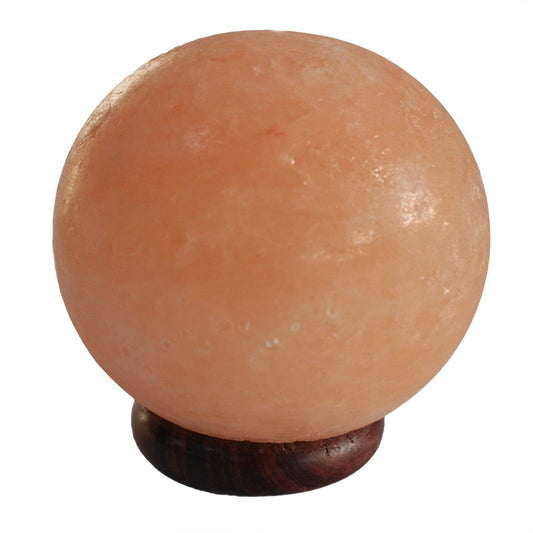 Bliss Salt Lamp Ball - Big Wooden Base