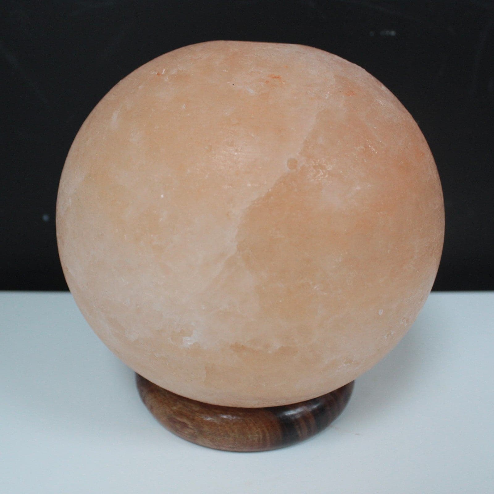 Bliss Salt Lamp Ball - Big Wooden Base