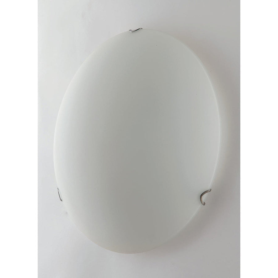 Bricocenter WHITE GLASS PORTHOLE CEILING LIGHT D40 3XE27=60W