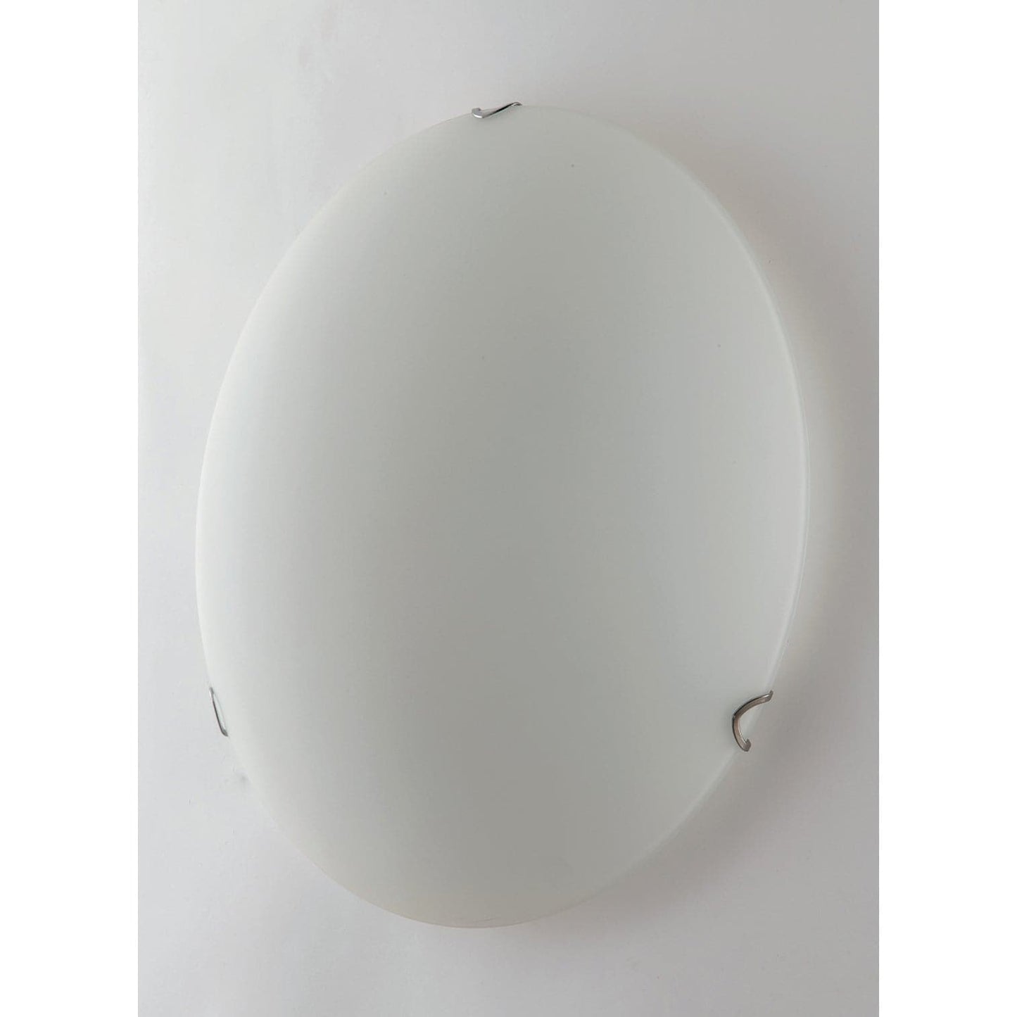 WHITE GLASS PORTHOLE CEILING LIGHT D30 2XE27=60W
