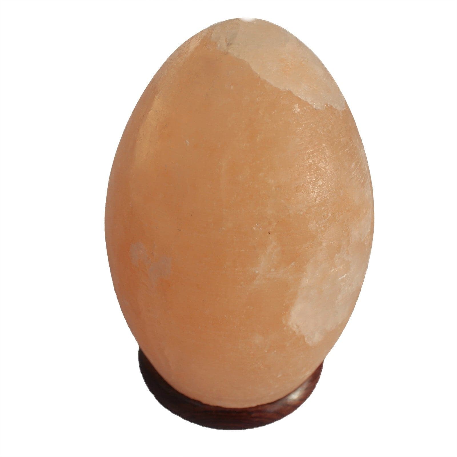 Bliss Salt Lamp Egg - Wooden Base