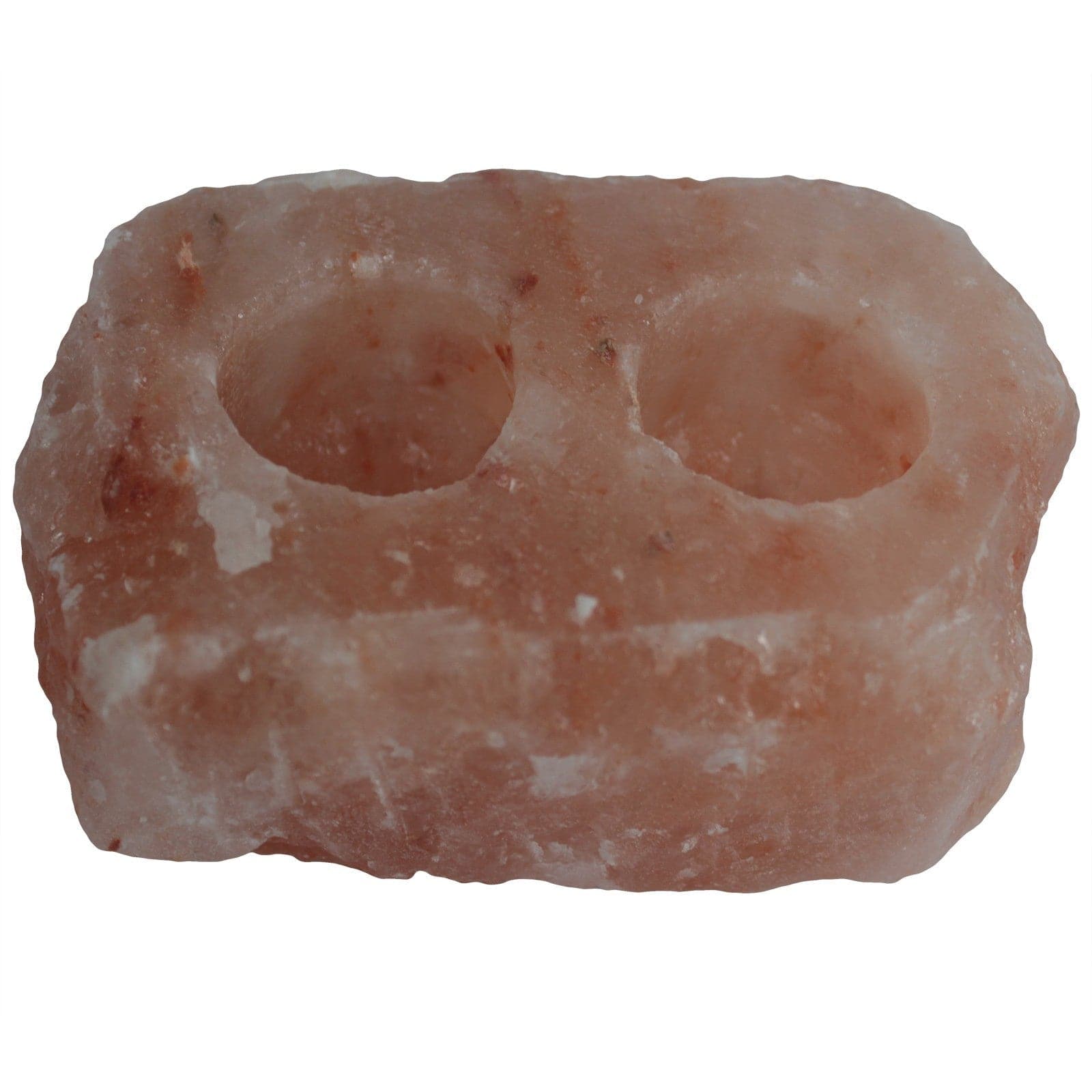 Bliss Natural Salt Candle Holder - 2 holes