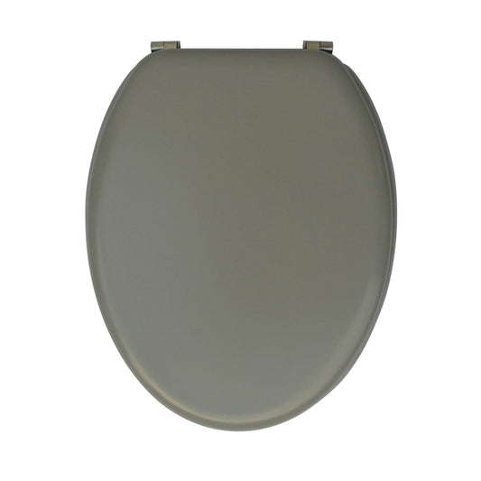 STANDARD WC SEAT GREY MANHATTAN MDF - best price from Maltashopper.com BR430001960