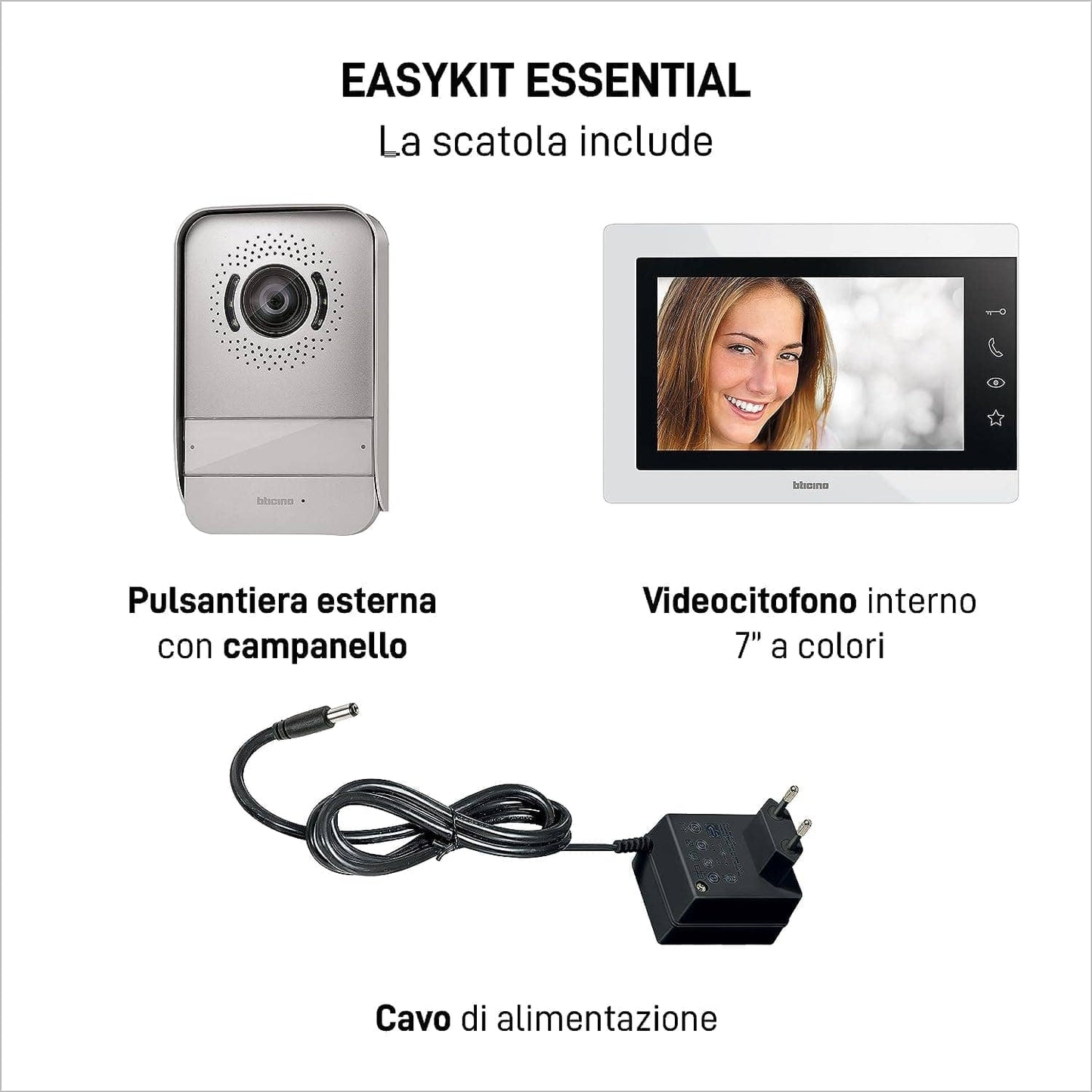 Bricocenter BTICINO EASY KIT ESSENTIAL VIDEO INTERCOM