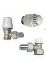 THERMOSTATIC KIT VALVE+COUNTER COPPER ANGLE 1/2+THERMOSTATIC HEAD