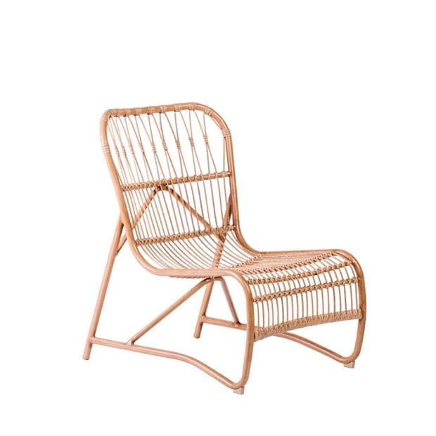 BINANG Natural lounge chair H 88 x W 61 x L 81 cm - best price from Maltashopper.com CS652477