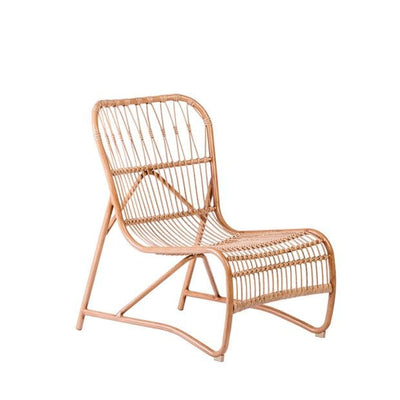 BINANG Natural lounge chair H 88 x W 61 x L 81 cm - Premium Lounge chairs from Casa - Just €238.99! Shop now at Maltashopper.com