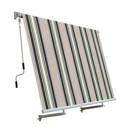 CAD AWNING W/BRAC W245XH245 GREEN STRIPE - best price from Maltashopper.com BR480660118