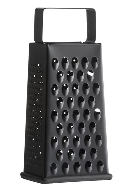 BLACK Tower grater black H 24 x W 11 x D 8.5 cm