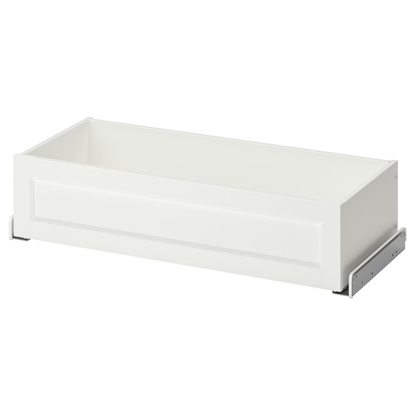 Ikea KOMPLEMENT - Drawer with framed front, white, 75x58 cm