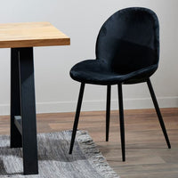FREYO Chair black H 82 x W 50 x D 53 cm - best price from Maltashopper.com CS659596