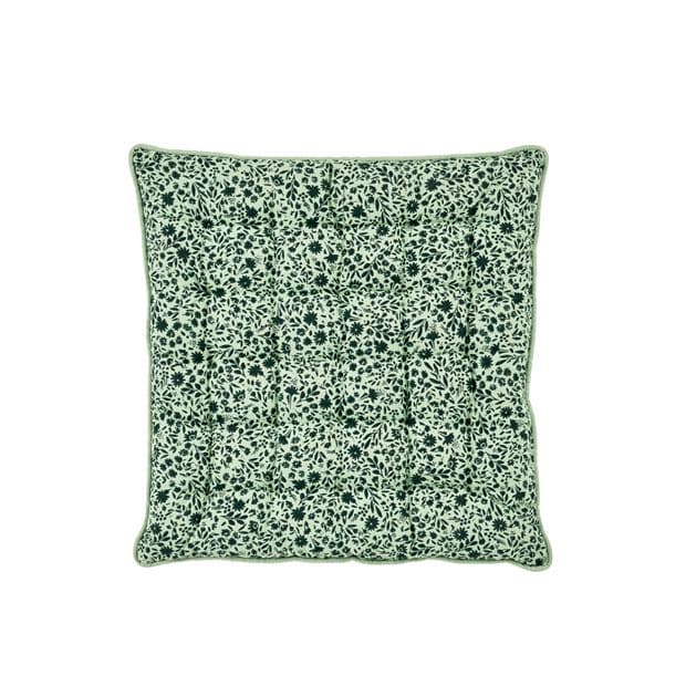 ELSIE Green cushion W 40 x L 40 cm