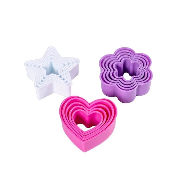 PASTEL BISCUIT CUTTERS 3COL - best price from Maltashopper.com CS443506