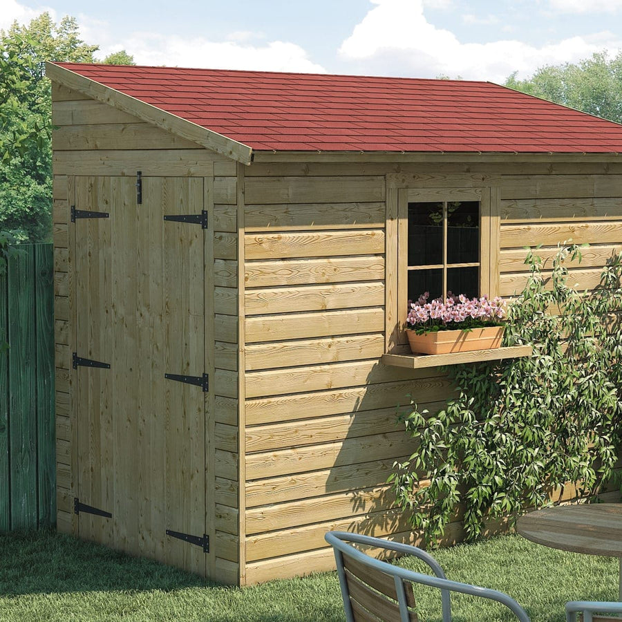 Bricocenter CANADIAN ROOF TILE RECT 34X100 RED MQ2.32