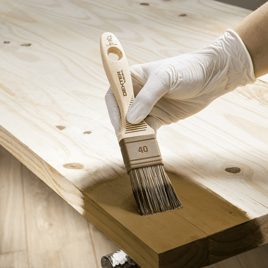 Bricocenter WOOD VARNISH DARK WALNUT SATIN 0.75 L LUXENS