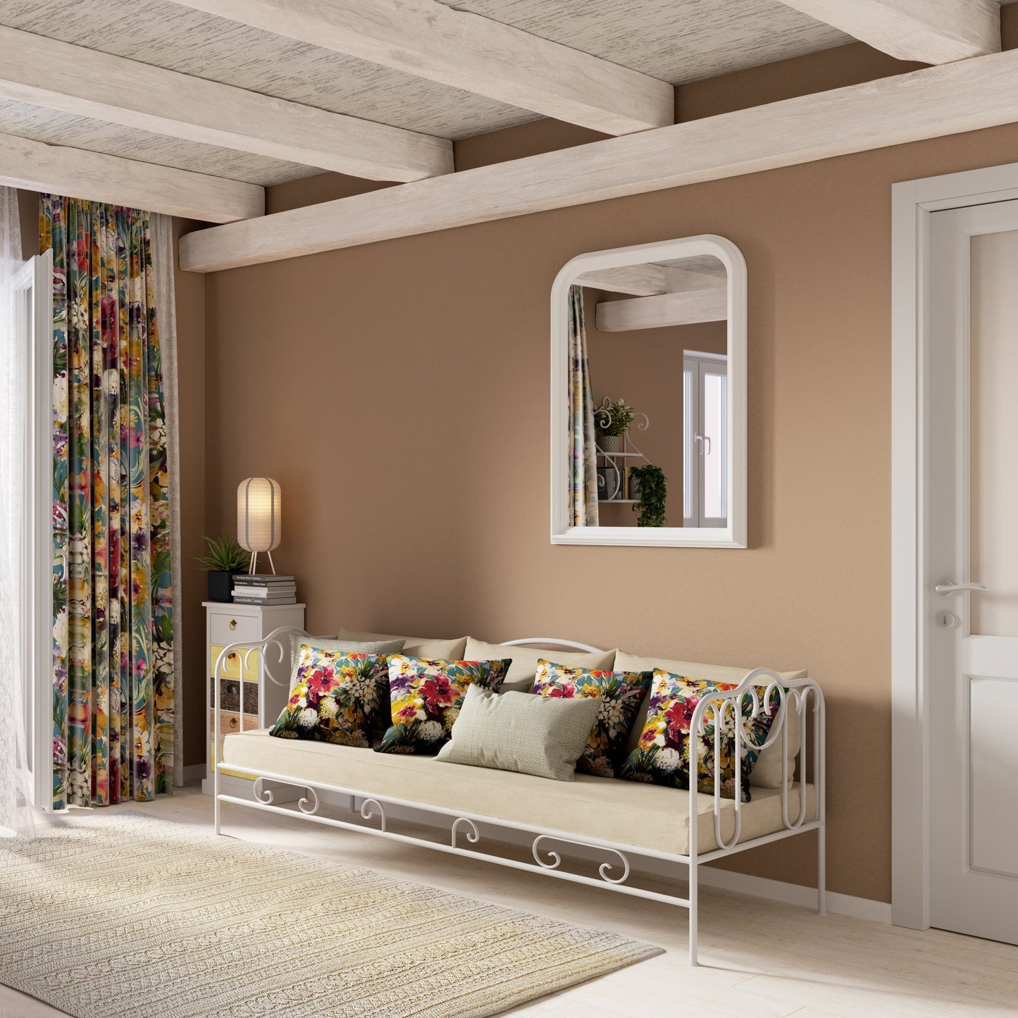 Bricocenter WALLPAPER ANNA BEIGE 53CMX10.5M