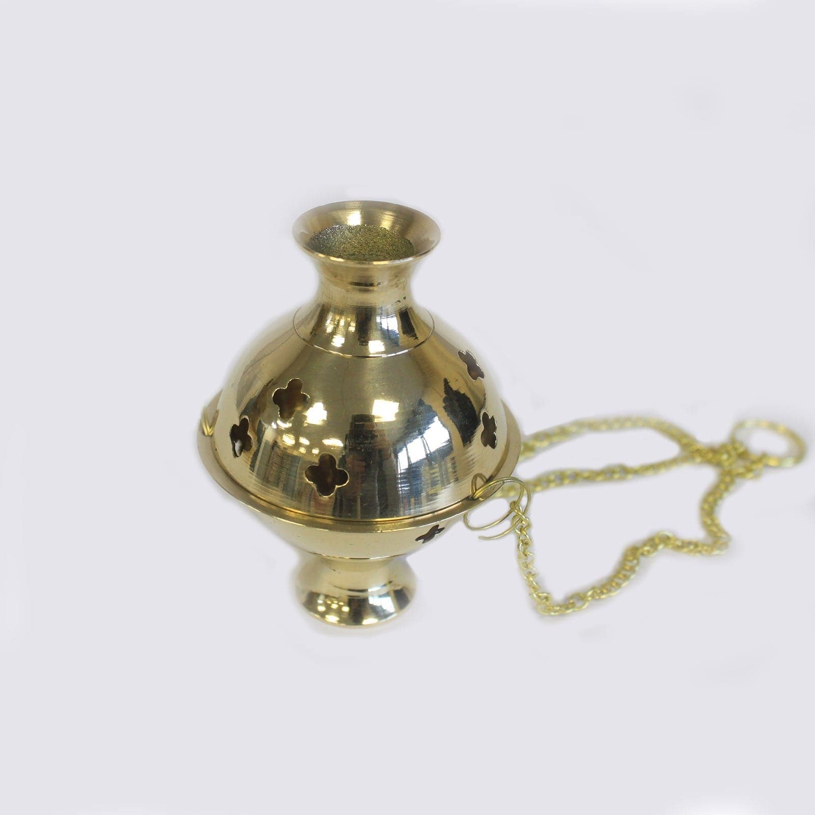 Hanging Brass Incense Burner - best price from Maltashopper.com BIB-10