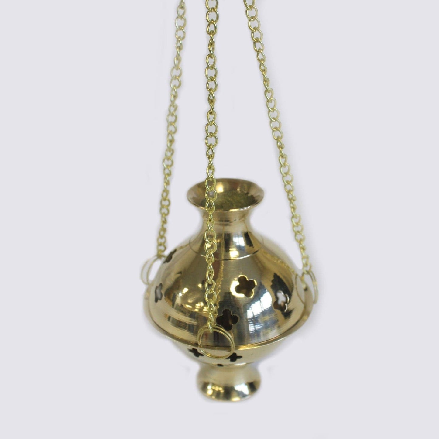 Hanging Brass Incense Burner - best price from Maltashopper.com BIB-10